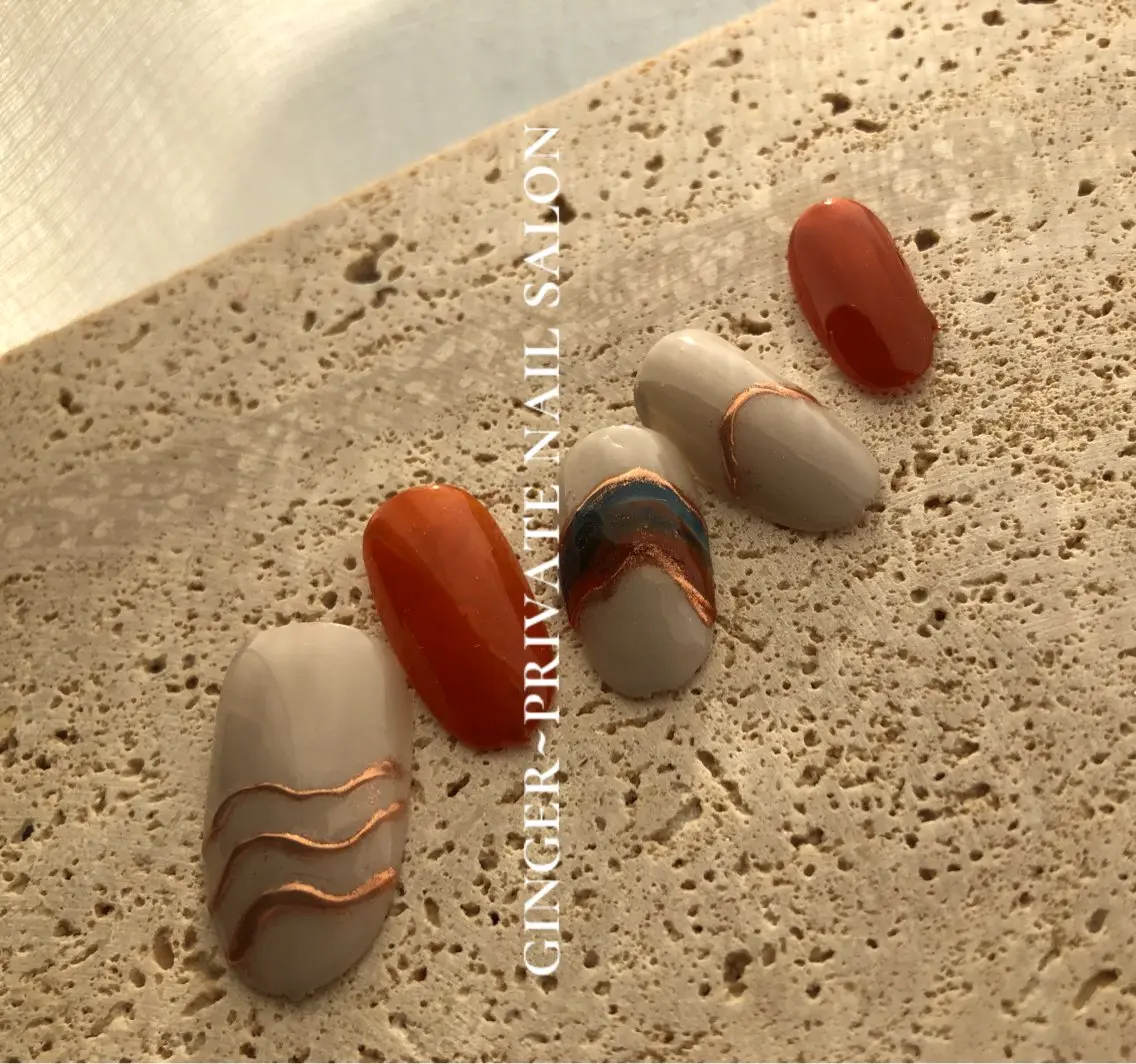 ネイル ginger nail&spaのネイルデザイン
