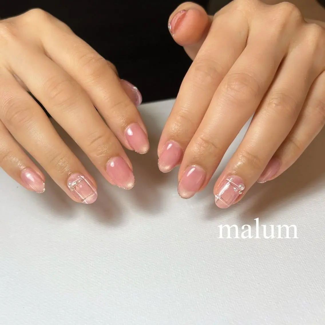 ネイル ハンドネイル malum nailのネイルデザイン