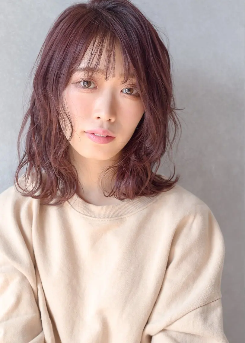 セミロング 片山 森尊のヘアスタイル