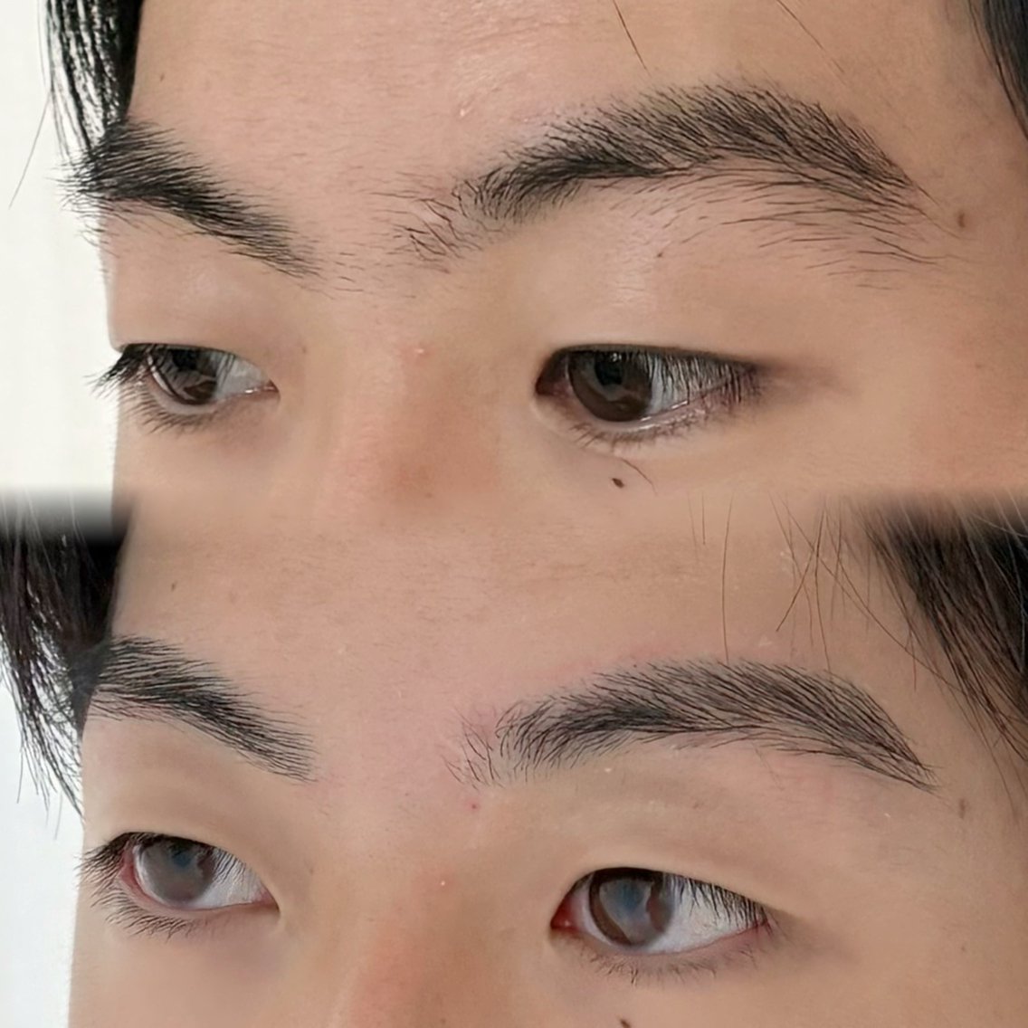 清潔感UP!メンズ眉毛Waxの写真