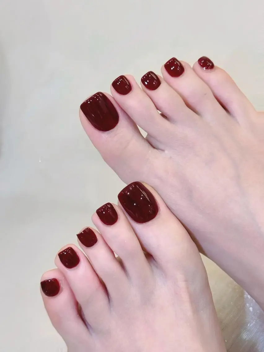 ‼️FOOT【オフなし】ワンカラー/ラメグラ/マグネット/フラッシュ🩵の写真