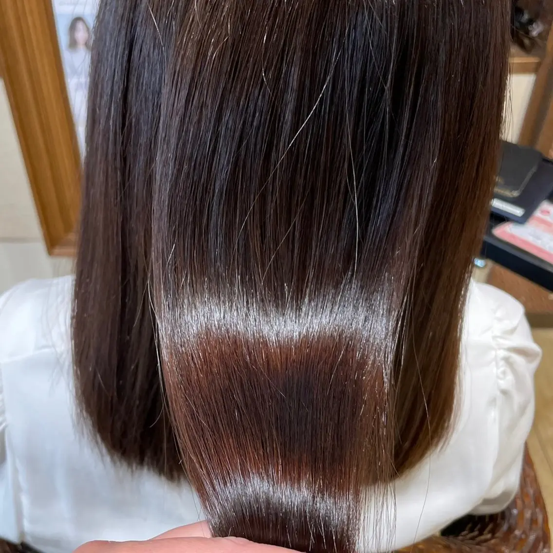 ミディアム カラー パーマ 髪質改善縮毛矯正 美容師✂️山崎竜二のヘアスタイル