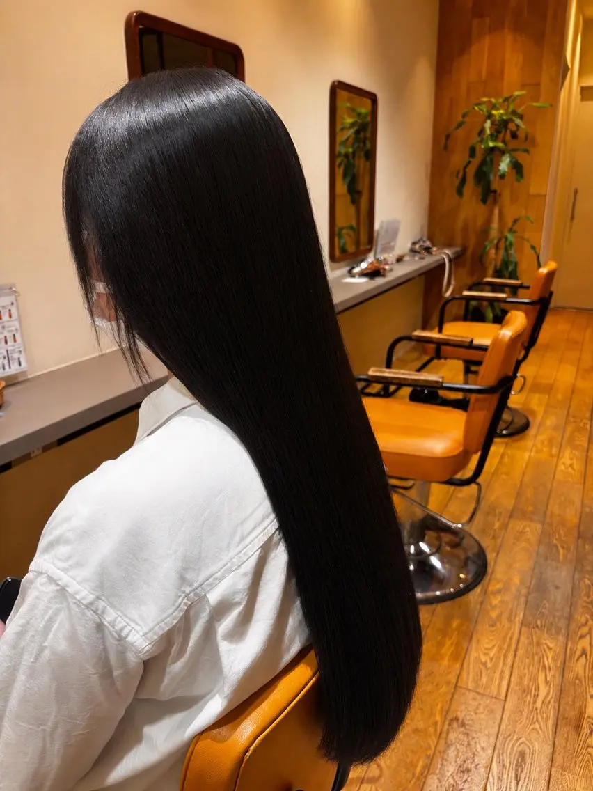 カラー CLAPSコハク モデル募集のヘアスタイル