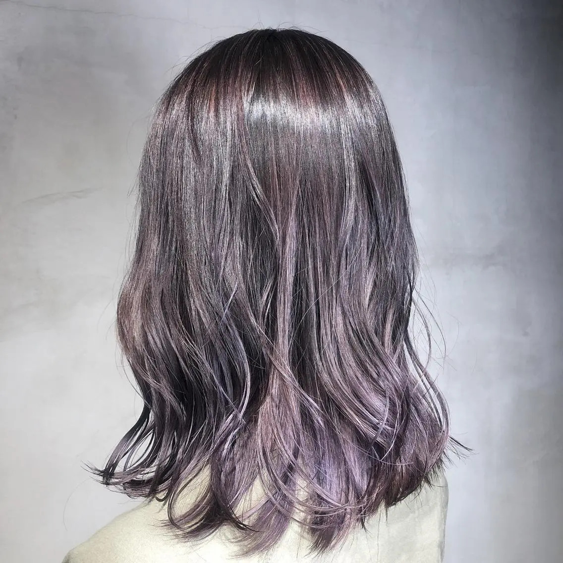 ミディアム カラー ブリーチ ケアブリーチ ハイライトカラー ハイライト トリートメント SALOWIN池袋店 🌿harukaのヘアスタイル