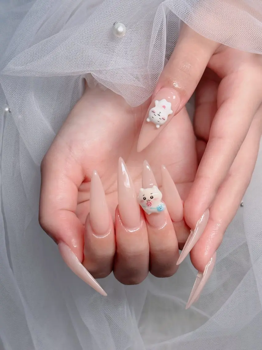 ネイル アートネイル 成人式 ジェルネイル ニュアンスネイル 夏ネイル ハンドネイル neco H.babynailのネイルデザイン