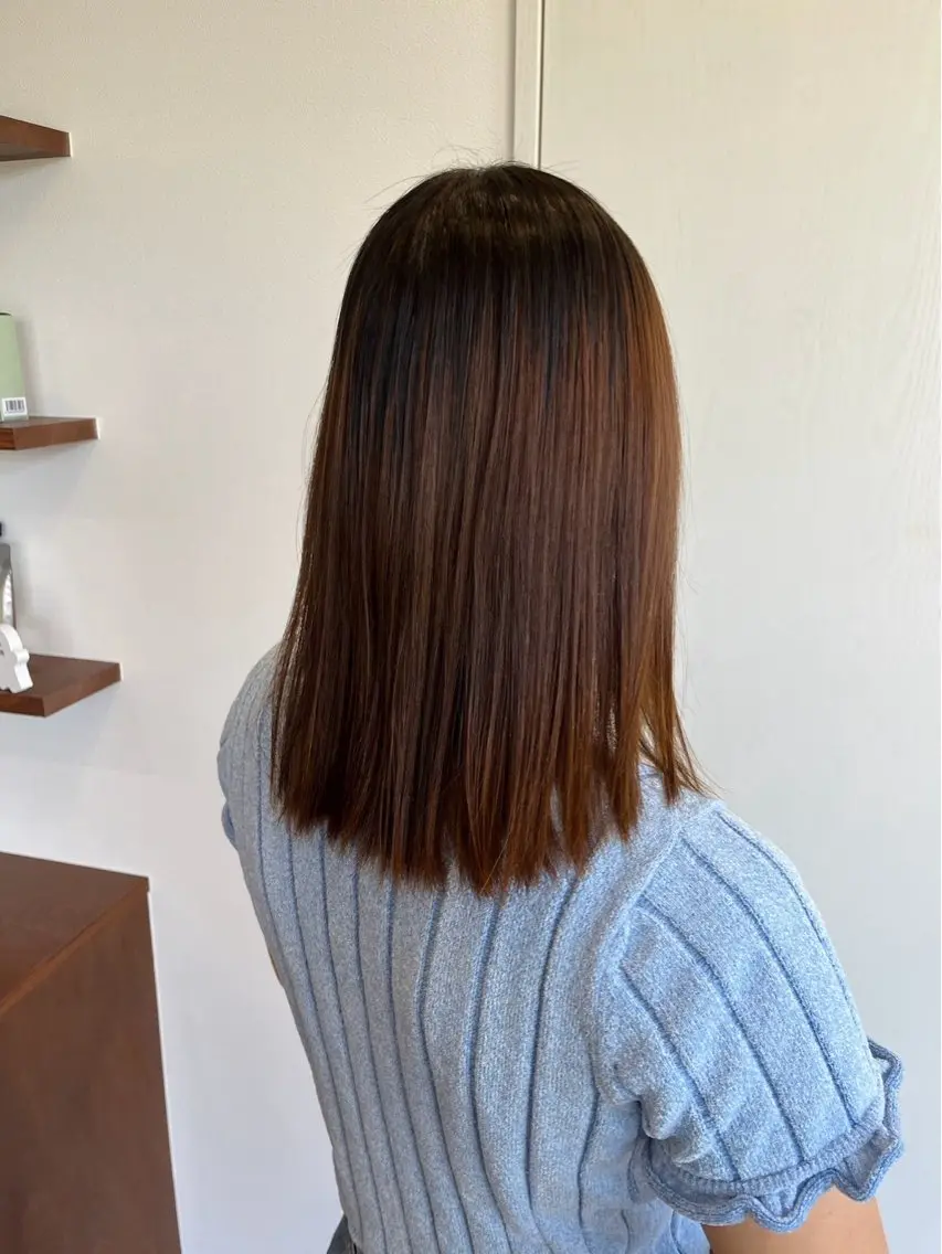 ミディアム 兼古 望羽のヘアスタイル