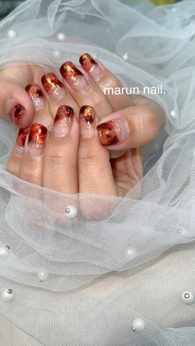 ネイル ハンドネイル marun._ megumi.のネイルデザイン