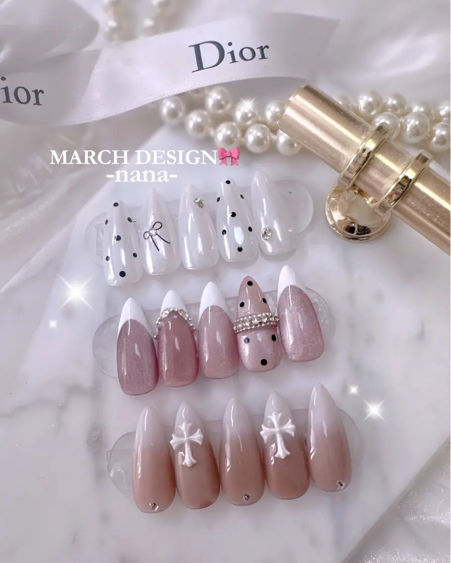 ネイル シンプルネイル ハンドネイル Lumil.nail ななのネイルデザイン