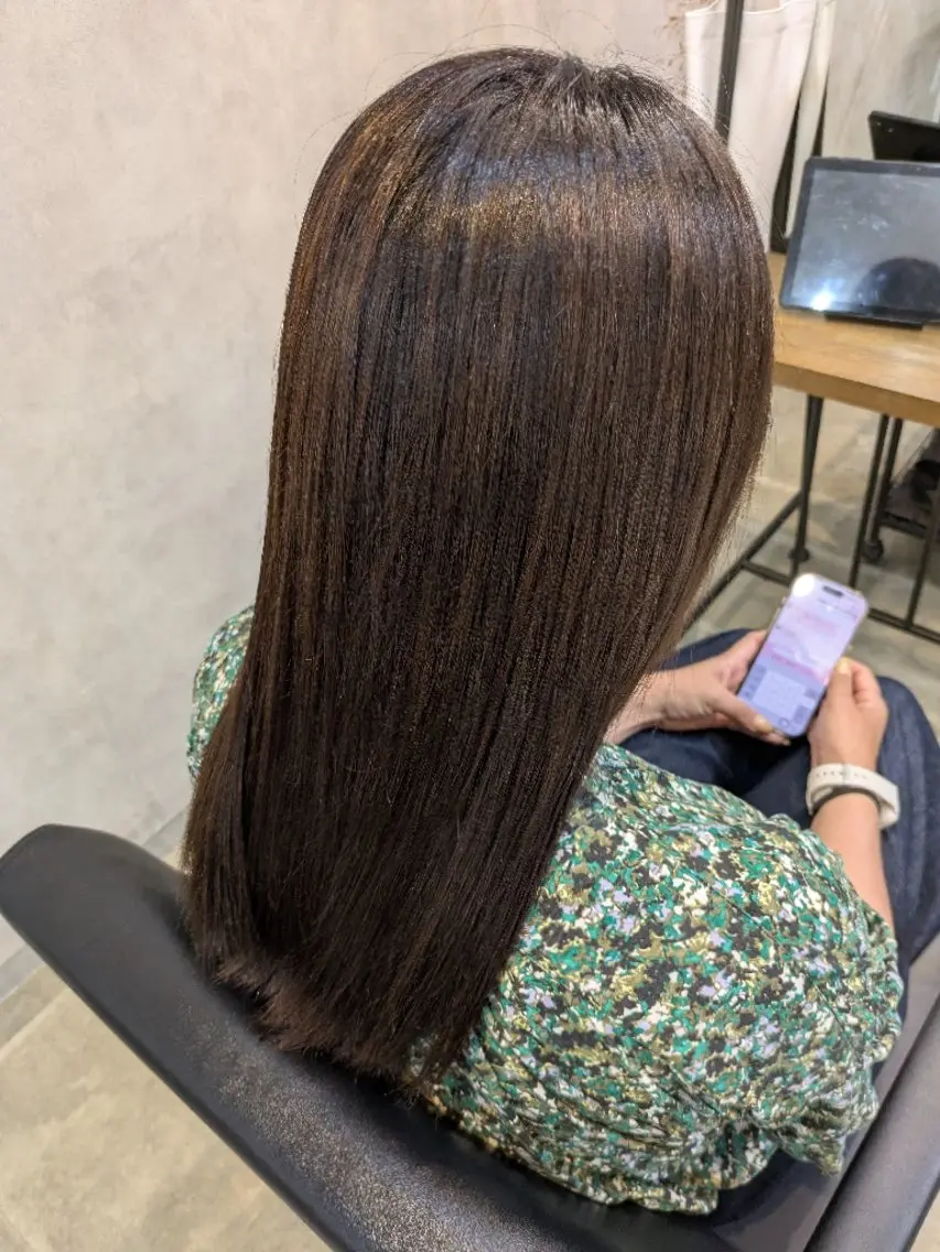 ロング トリートメント Jr.stylist ひろのヘアスタイル