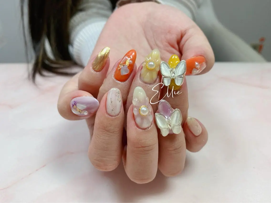 ネイル ハンドネイル ハンドケア 閨匠ビューティサロン 新橋店♡Ellieのネイルデザイン