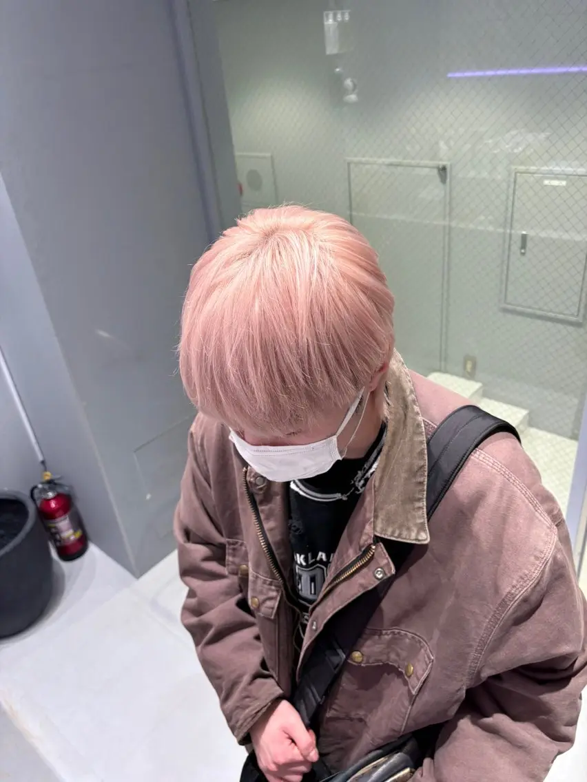ショート カラー メンズ カット ヘアカラー トリートメント 菜々🦖新宿 men's特化のヘアスタイル