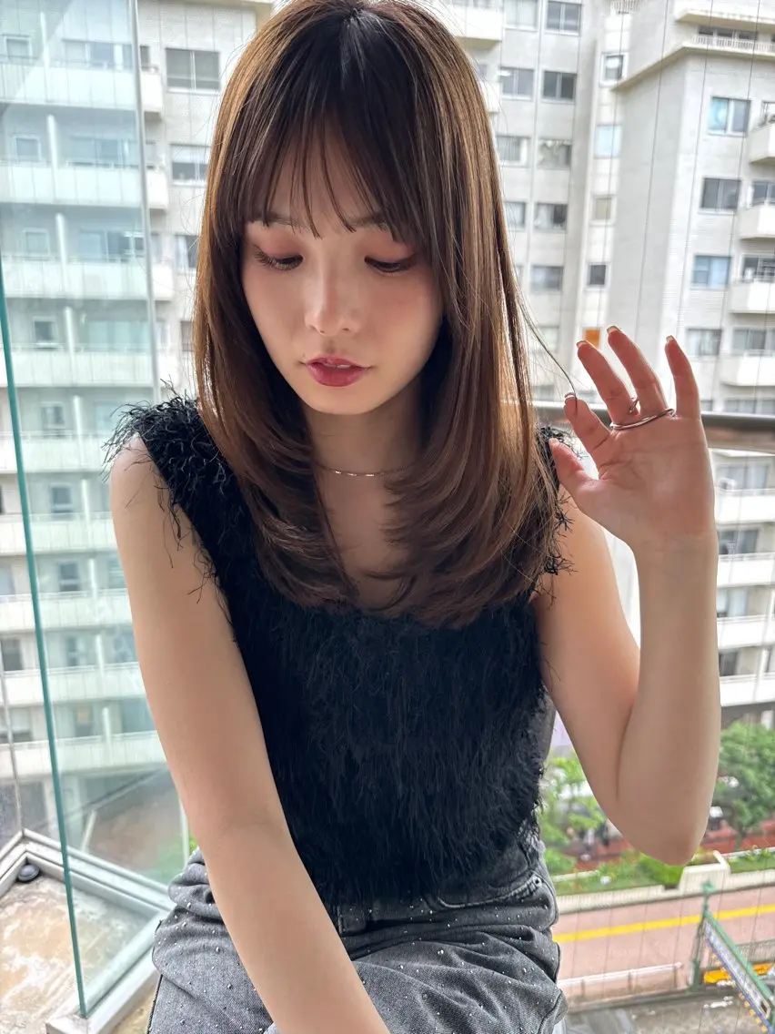 ミディアム カラー デザインレイヤー/ KOSUKEのヘアスタイル