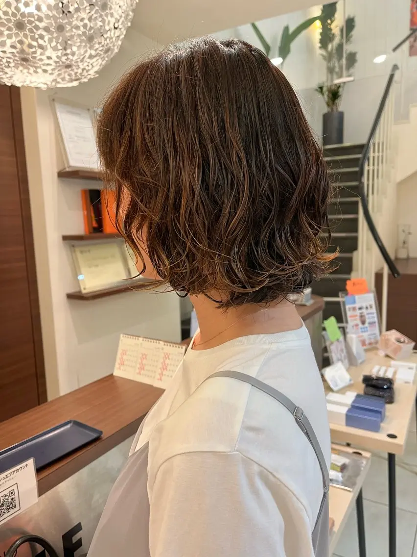 ミディアム 神崎 一洋のヘアスタイル