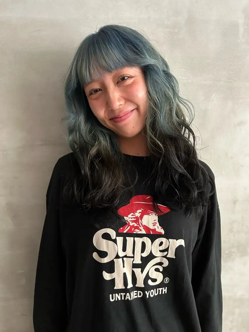 ロング カラー タナカ カナ🫧のヘアスタイル