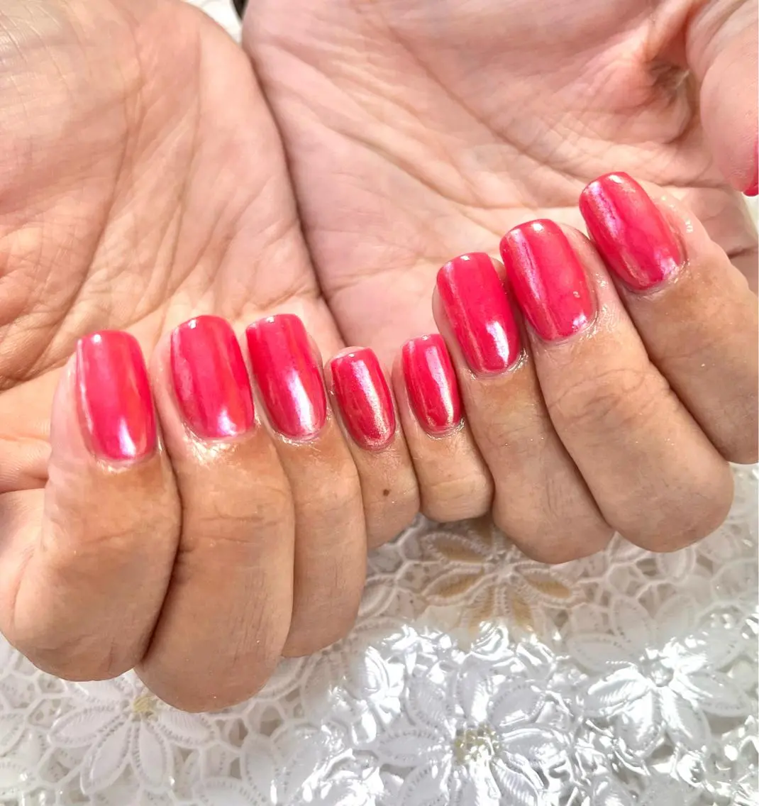 ネイル ジェルネイル 韓国ネイル ワンカラーネイル パラジェル nails' it...のネイルデザイン
