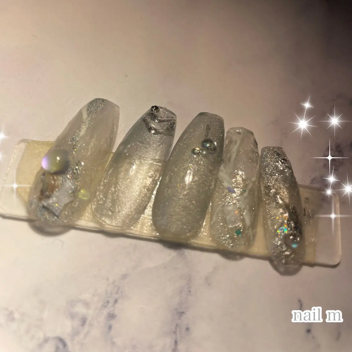 ネイル マグネットネイル ミラーネイル NAIL★M 真紀のネイルデザイン