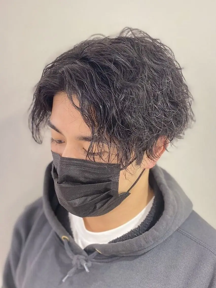 パーマ 韓国ヘア🇰🇷 髪質改善✨掛川大輝のヘアスタイル