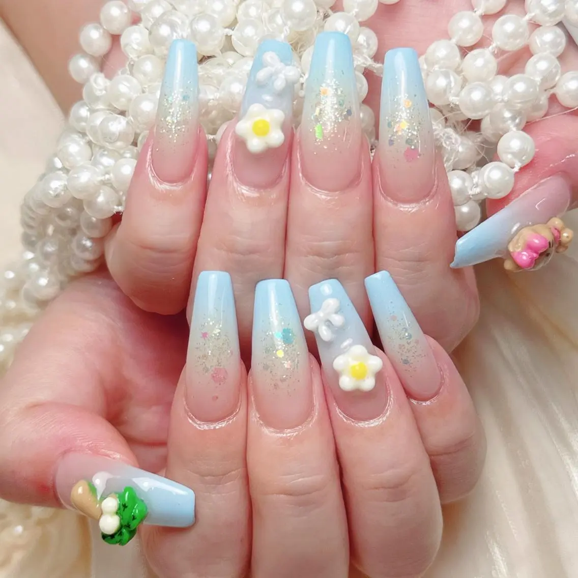 ネイル 🦋チップ長さだし 専門店🦋のネイルデザイン
