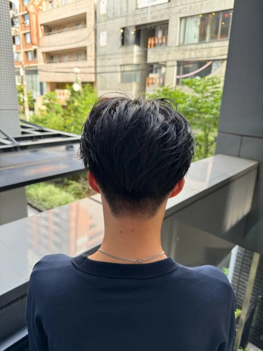 メンズ カット パーマ 河野 悠のヘアスタイル