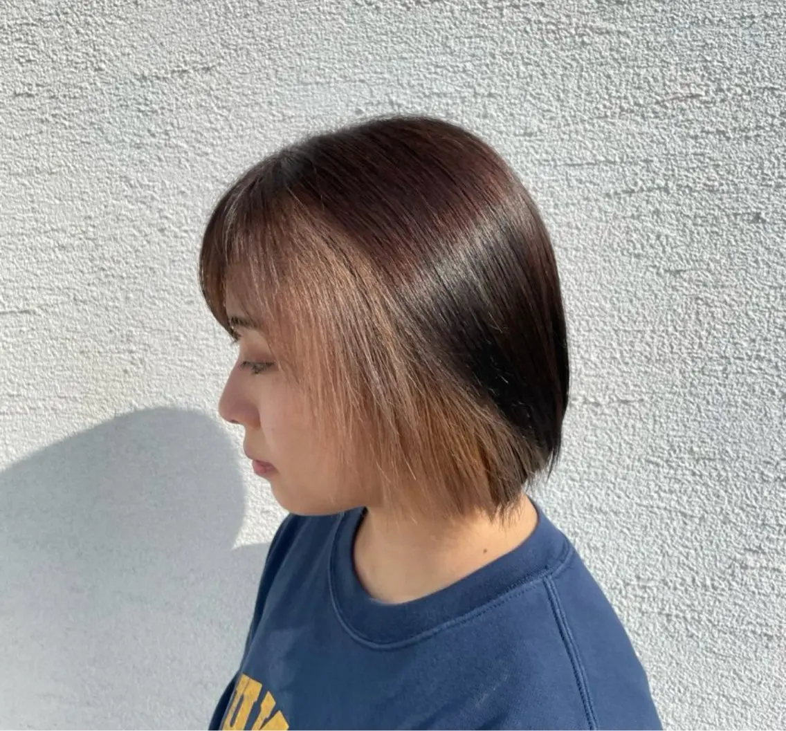 ショート カット ヘアカラー picasso yume/ボブカットのヘアスタイル