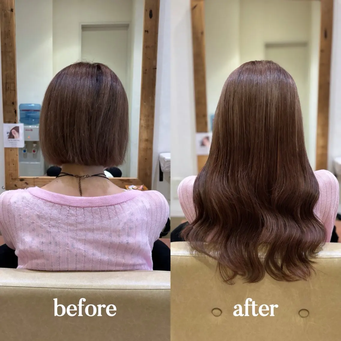 エクステ 𝐲𝐮𝐮𝐦𝐢 エクステ/ 艶カラーのヘアスタイル
