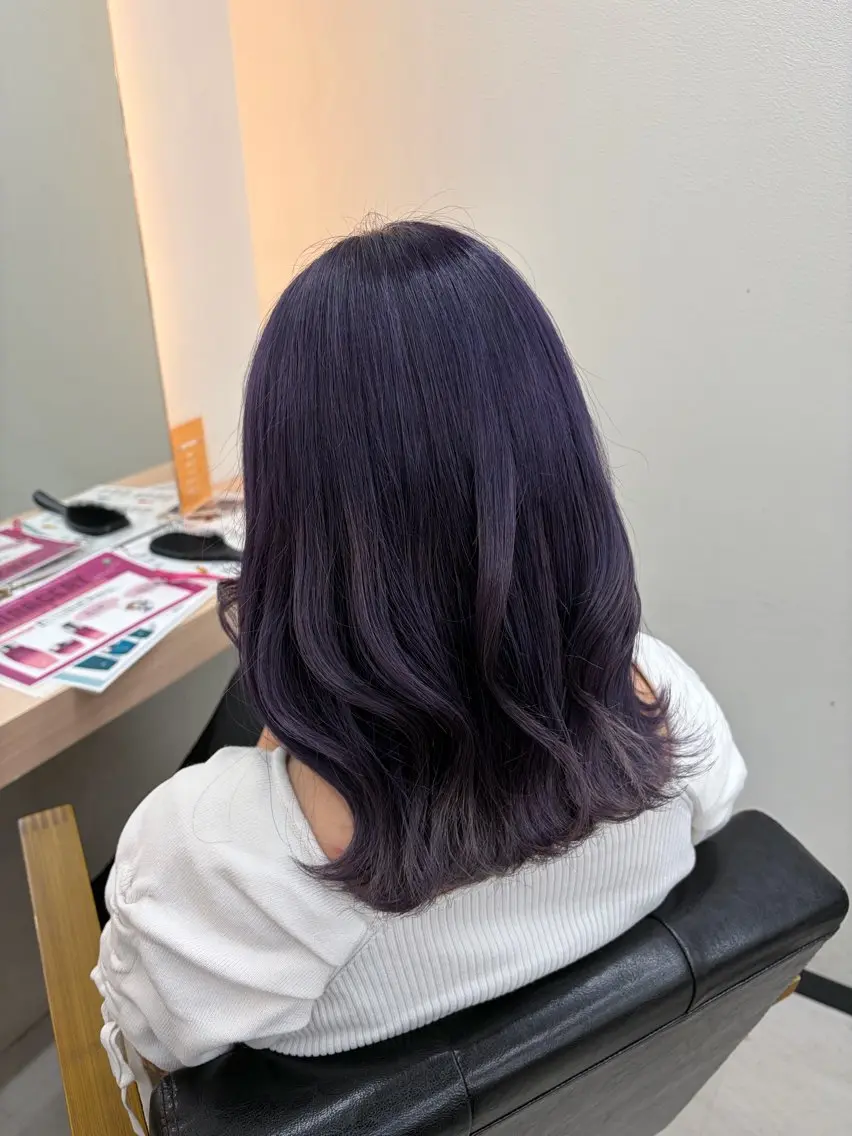 ミディアム ALEAP こはるのヘアスタイル