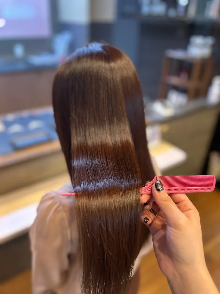 ロング カラー トリートメント ヘアカラー 【AXIS江別店】 rioのヘアスタイル