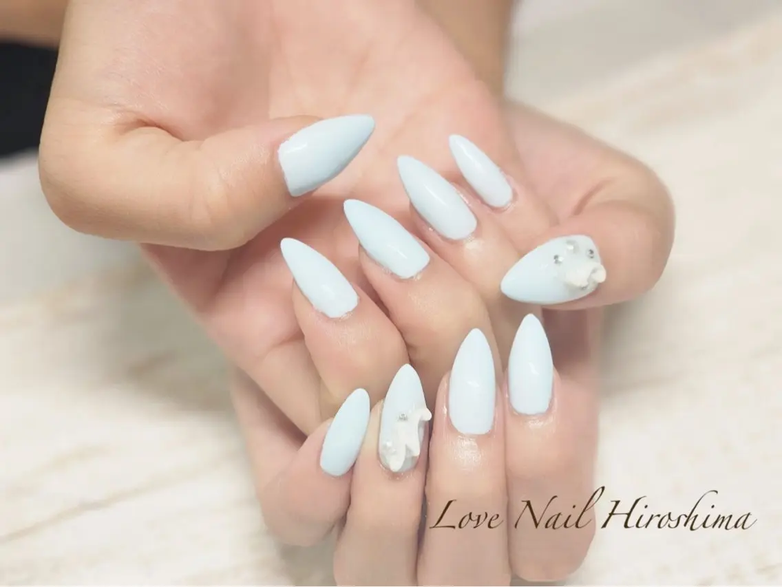 ネイル 持ち込み スカルプネイル LoveNail HIROSHIMAのネイルデザイン