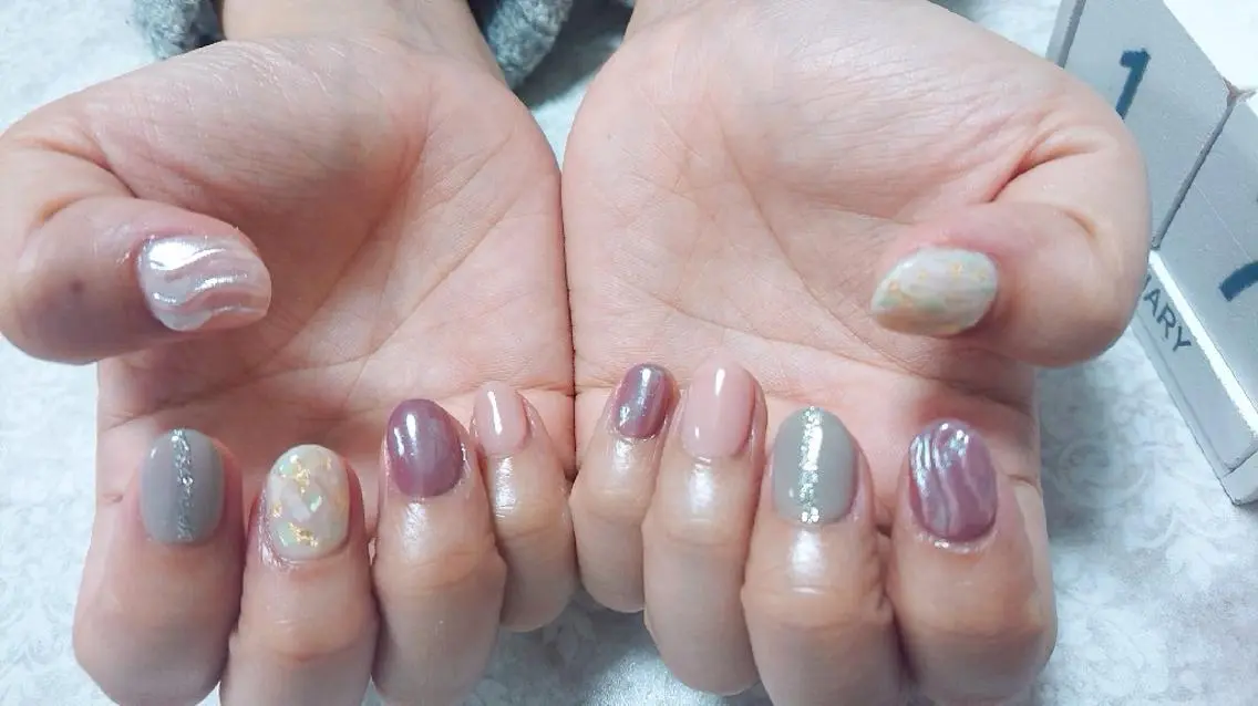 ネイル ミラーネイル JEWEL nailのネイルデザイン