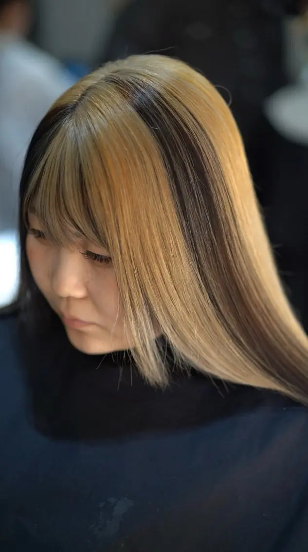 ロング カラー Bernie boyのヘアスタイル