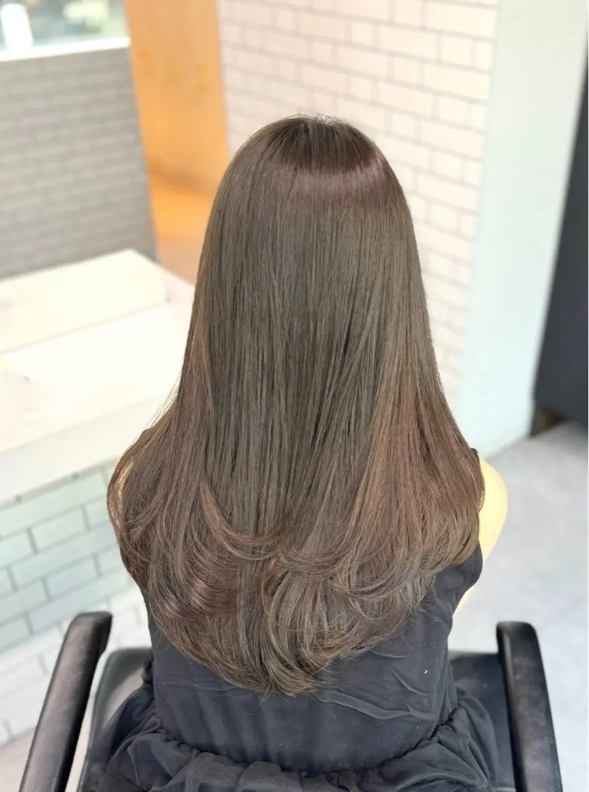 ロング カラー 髪質改善 トリートメント カット ヘアカラー トリートメント 髪質改善💖艶カラー 🫧梅田/Kaoriのヘアスタイル