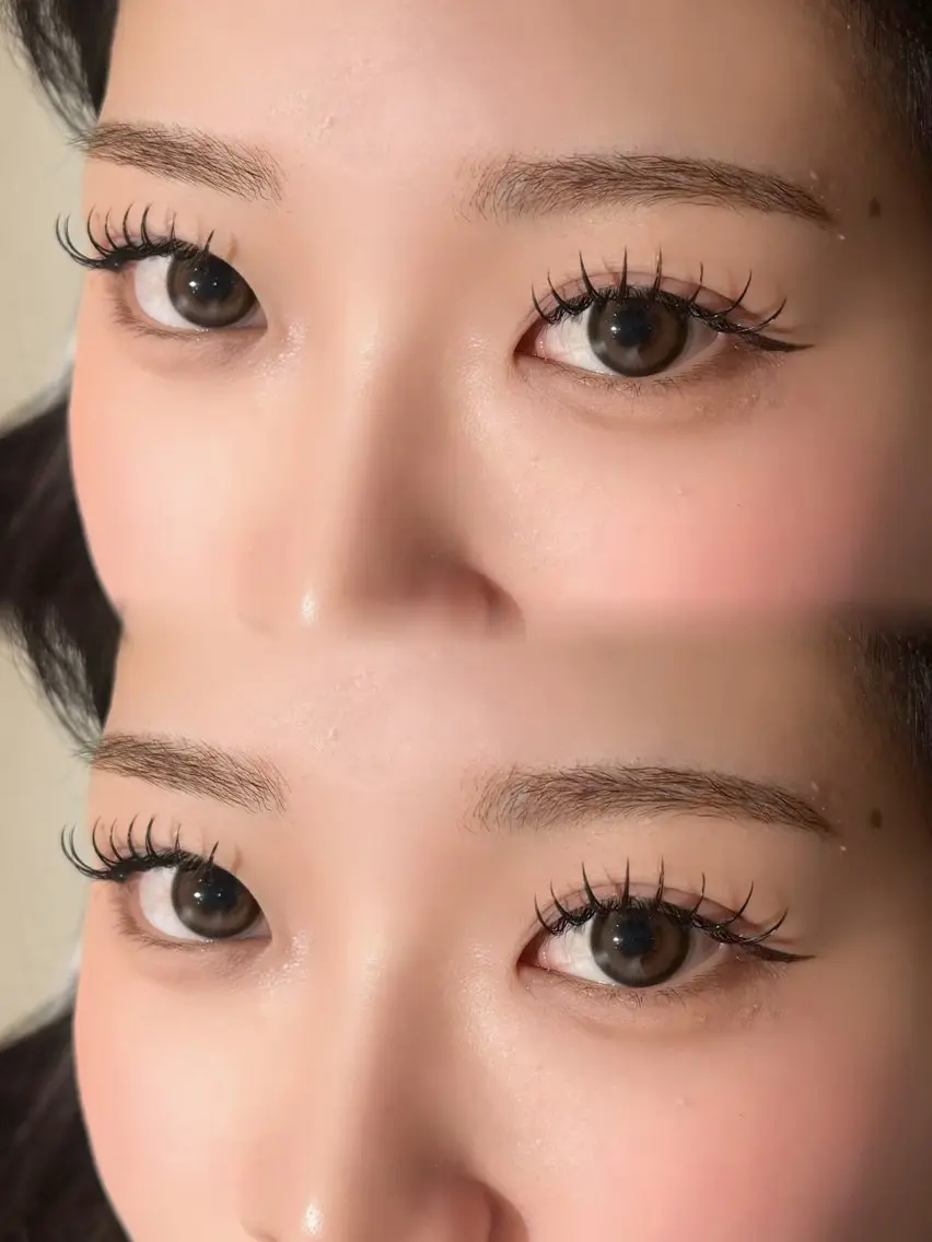 再来❄️まつ毛パーマ上下＆眉毛WAX❄️の写真