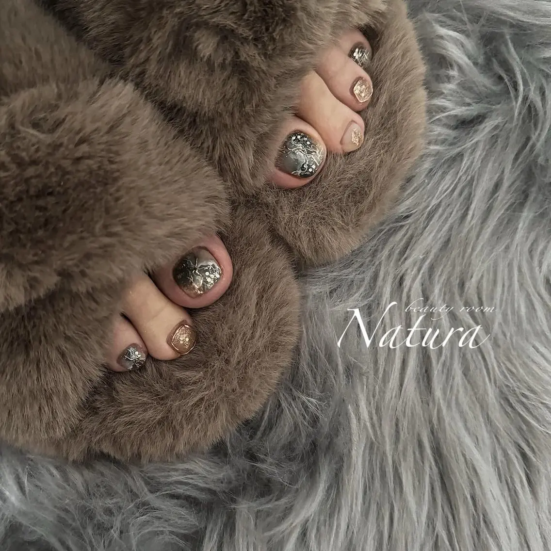 ネイル フットネイル beautyroom Naturaのネイルデザイン