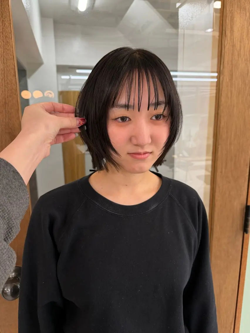 ショート ショートカット募集/ モカのヘアスタイル