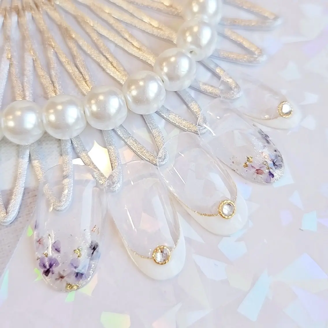 ネイル 手描きアート&推し活 🌟Wisteriaのネイルデザイン