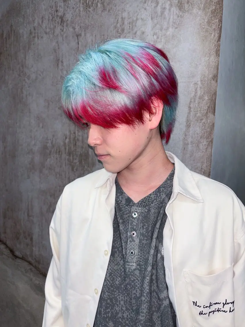 ショート カラー ヘアカラー デザインカラー /rioのヘアスタイル