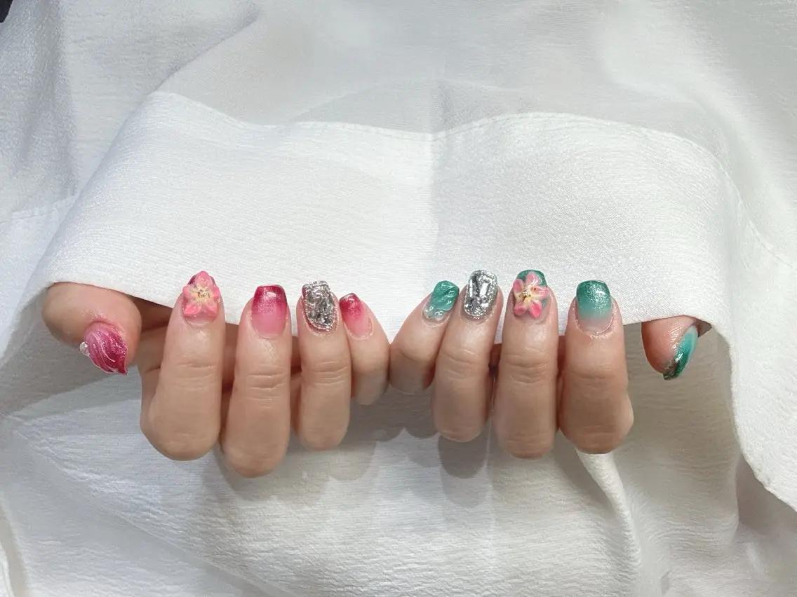 ネイル NailSalon✨ Écrinエクランのネイルデザイン