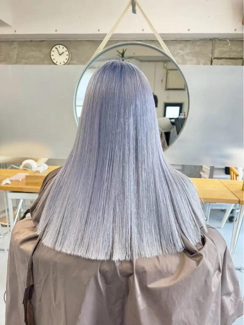 🎼🎀ダメージ低減ケアブリーチ2回+ケアカラー+コアミトリートメント🎼🎀の写真