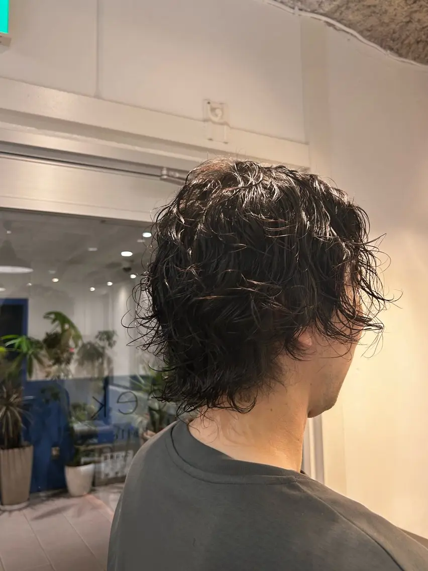 パーマ メンズ パーマ 💜🦋AIRI /パーマ🦋💜のヘアスタイル