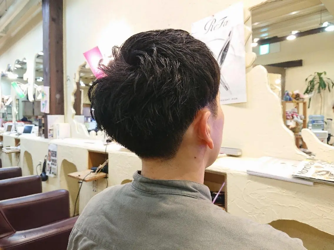 メンズ マッシュ 「sumi」 AMIのヘアスタイル
