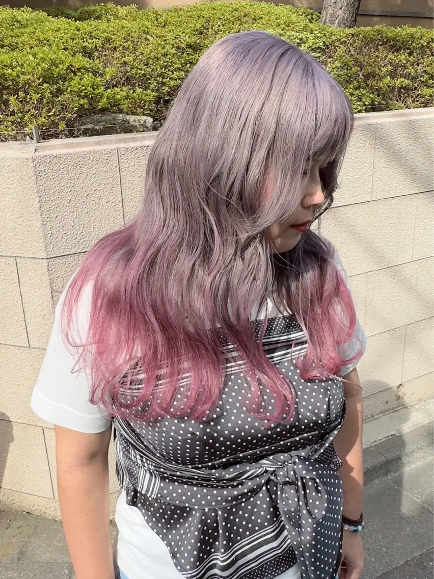 ロング カラー 🎀推しカラー🎀 Harunaのヘアスタイル