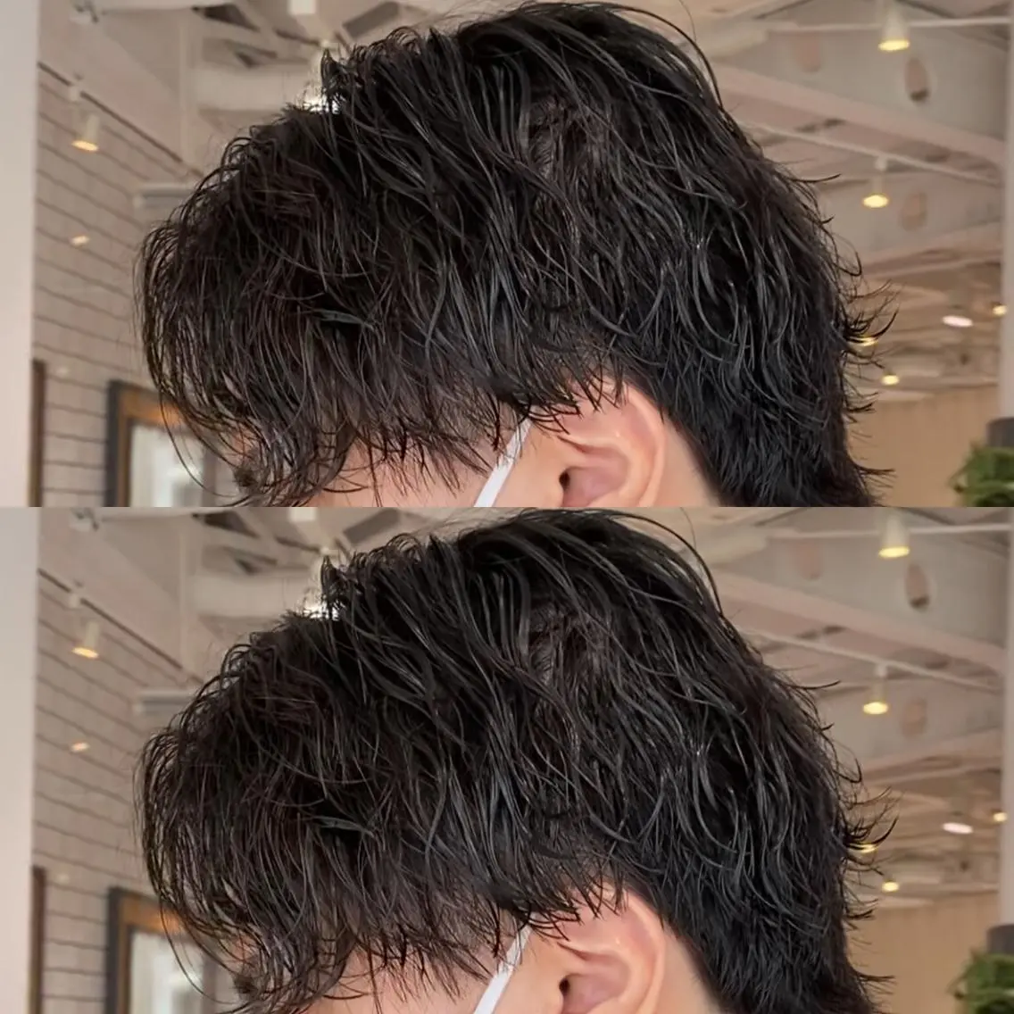 パーマ 神奈川大学最寄り白楽 三本松巧のヘアスタイル