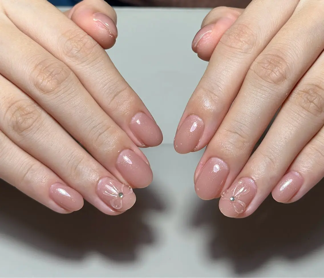 ネイル ハンドネイル ハンドケア 🍑 momo_nailのネイルデザイン