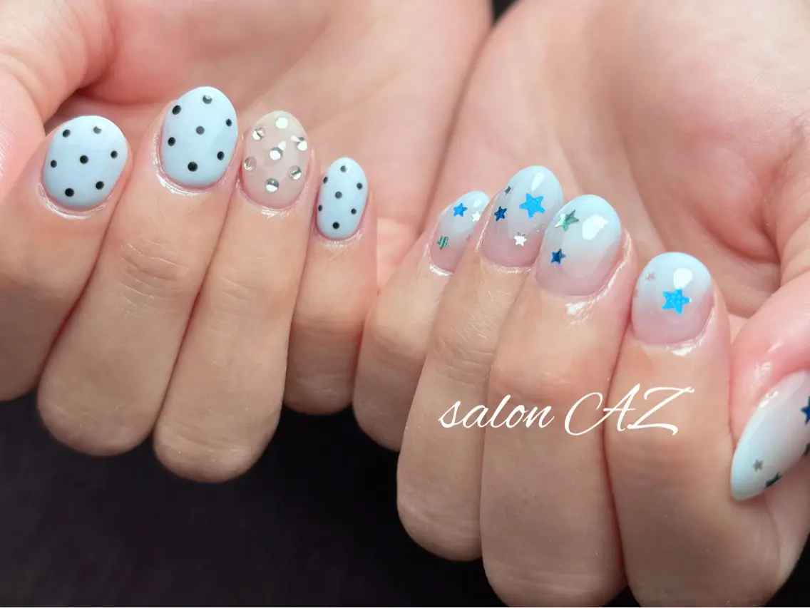 ネイル オフィスネイル ハンドネイル salon AZのネイルデザイン