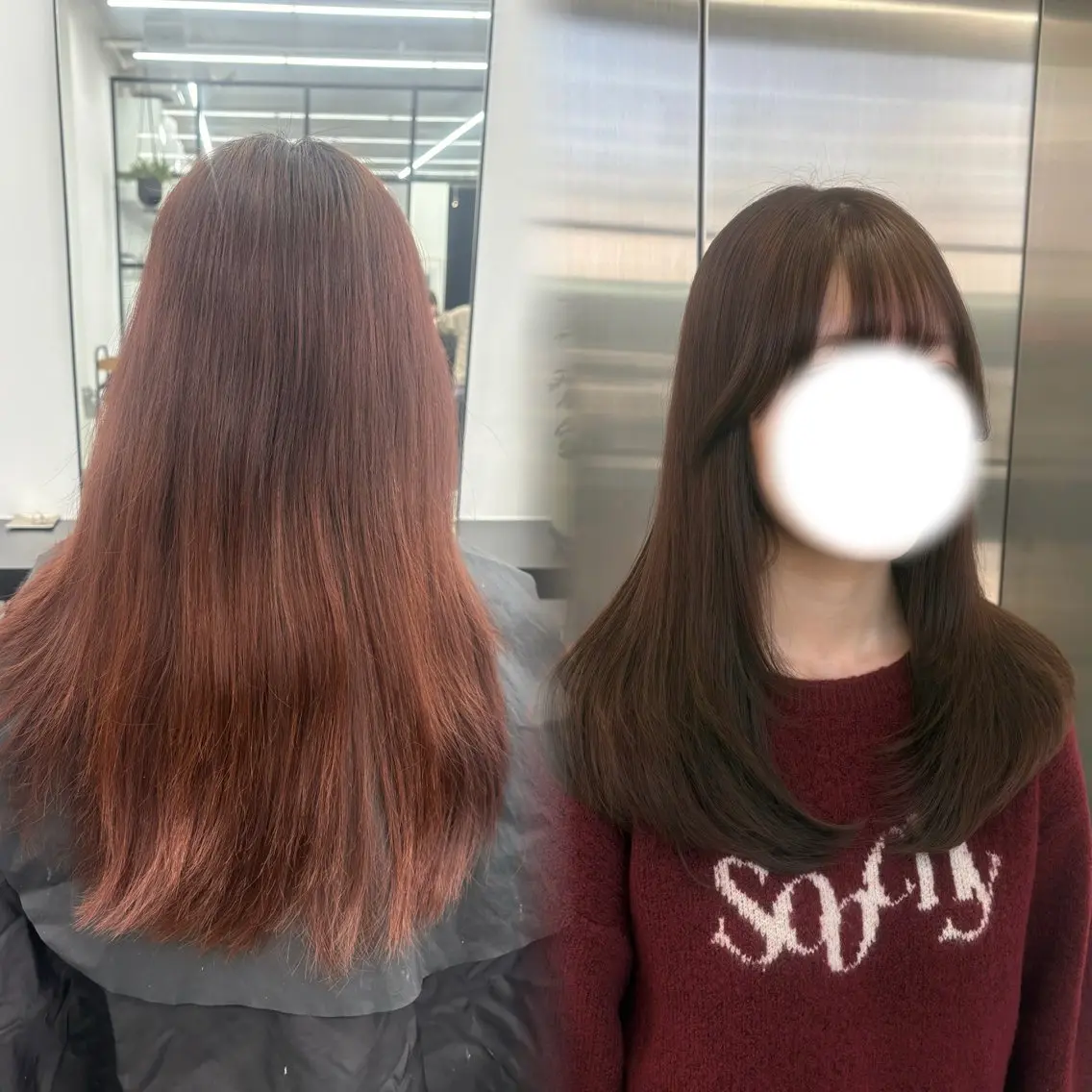 ロング カラー ベージュカラー オリーブベージュ カット ヘアカラー 🌟ゆりあ🌟 JILLSTUDIOのヘアスタイル