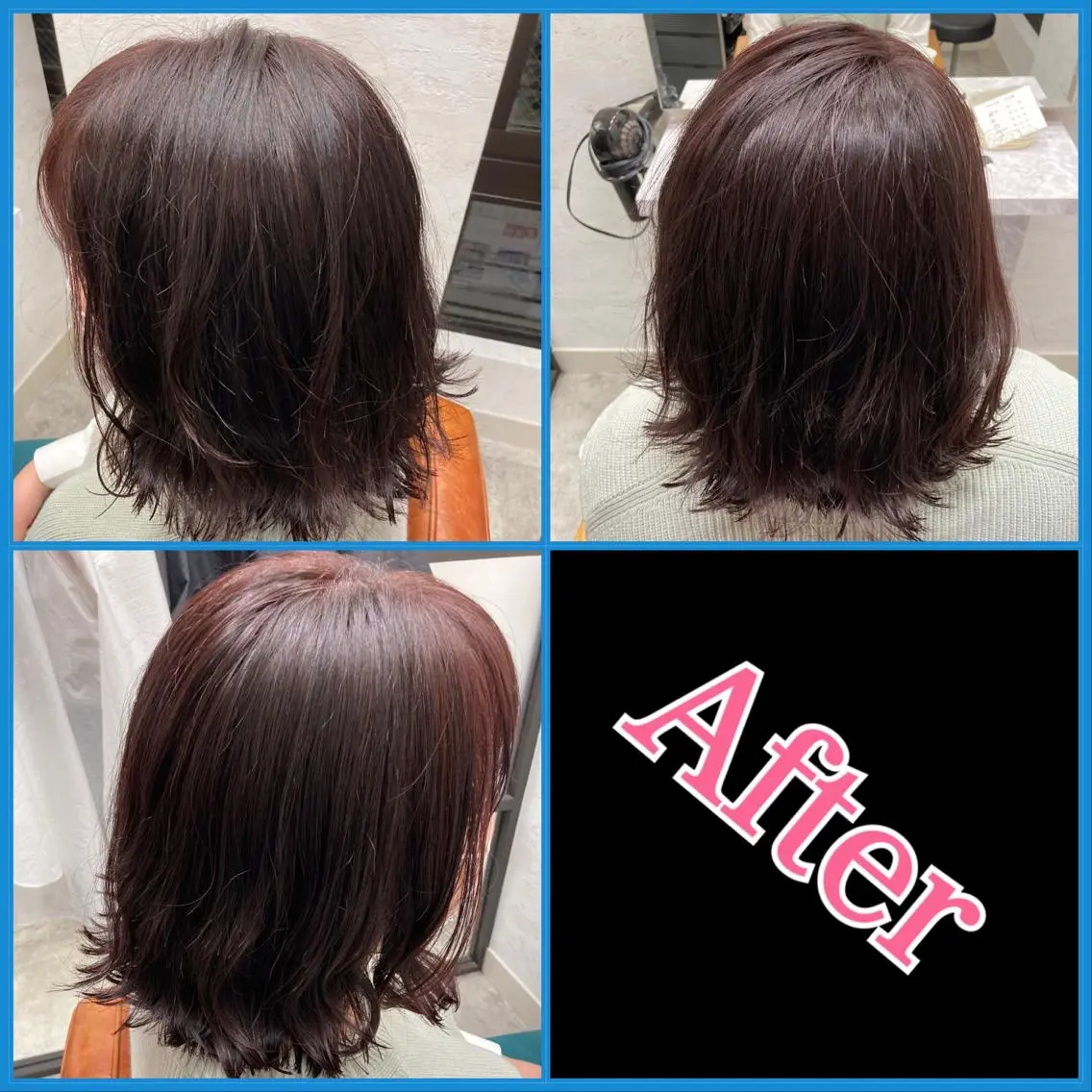 セミロング カラー 黒髪 ブラウンカラー ピンクカラー ピンクブラウン カット ヘアカラー TELA HAIR 幕張本郷店 澤田のヘアスタイル