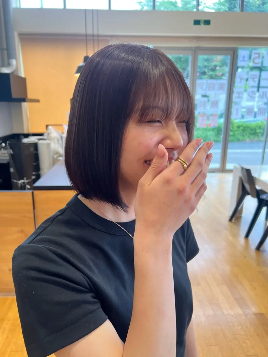 ショート ボブ 髪質改善 カット ヘアカラー 秋山 拳真のその他イメージ