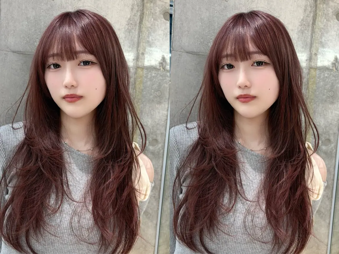 セミロング カット ヘアカラー トリートメント 谷川が作る熊本1🥇 レイヤーカットのヘアスタイル