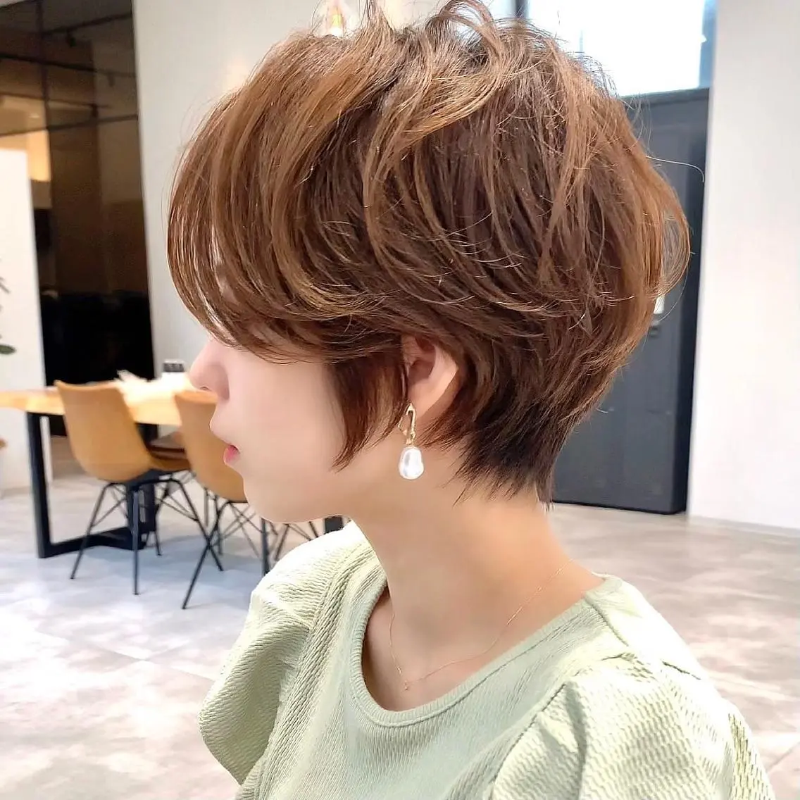 ショート トリートメント 🐧銀座/ショート/ ショートボブ広瀬🐧のヘアスタイル