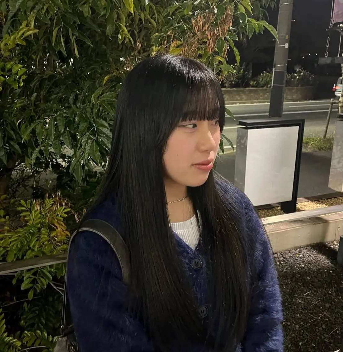 ロング 水ノ上 優花のヘアスタイル